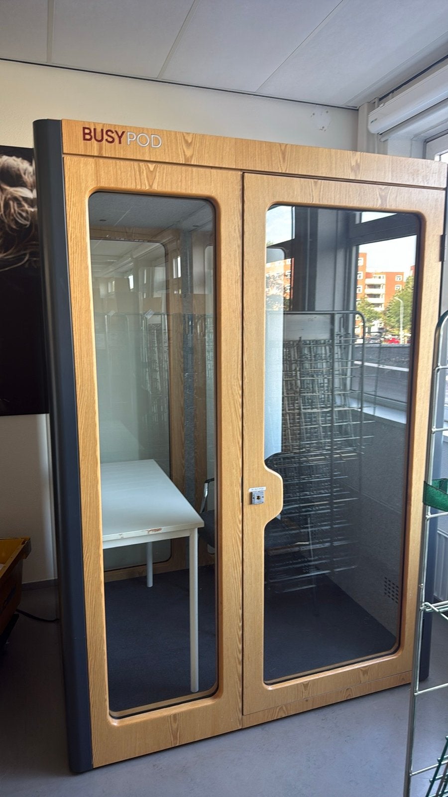 BusyPod Stilteplek / Telefooncel met Bureau, Werkplek, Ophalen, Gebruikt, Overige typen