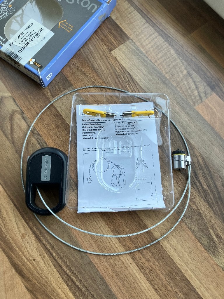 Kensington Microsaver Keyed Retractable Notebook Lock, Ophalen of Verzenden, Nieuw