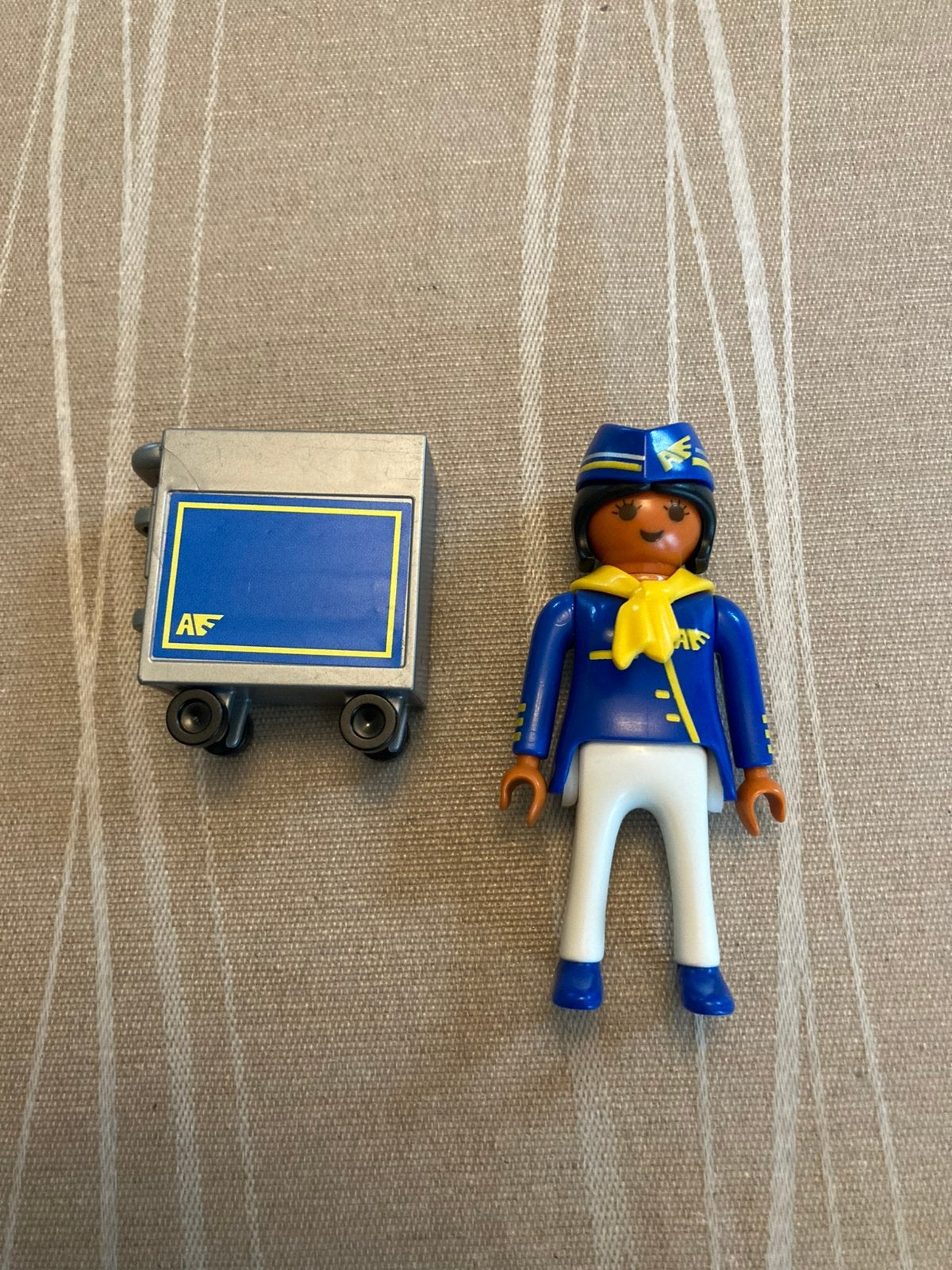 Playmobil stewardess., Ophalen of Verzenden, Zo goed als nieuw