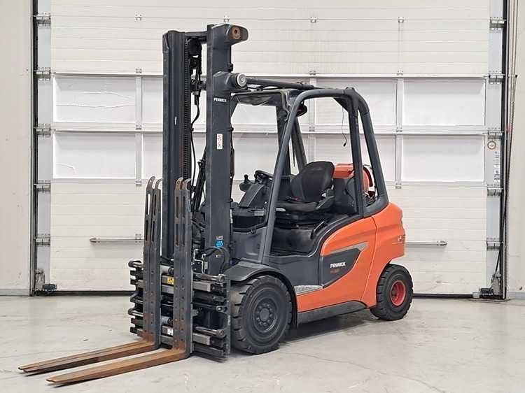 Linde - 2021 - H30T - 4.19M Duplex, Vorkversteller - Vorkhef, LPG, Heftruck, Linde