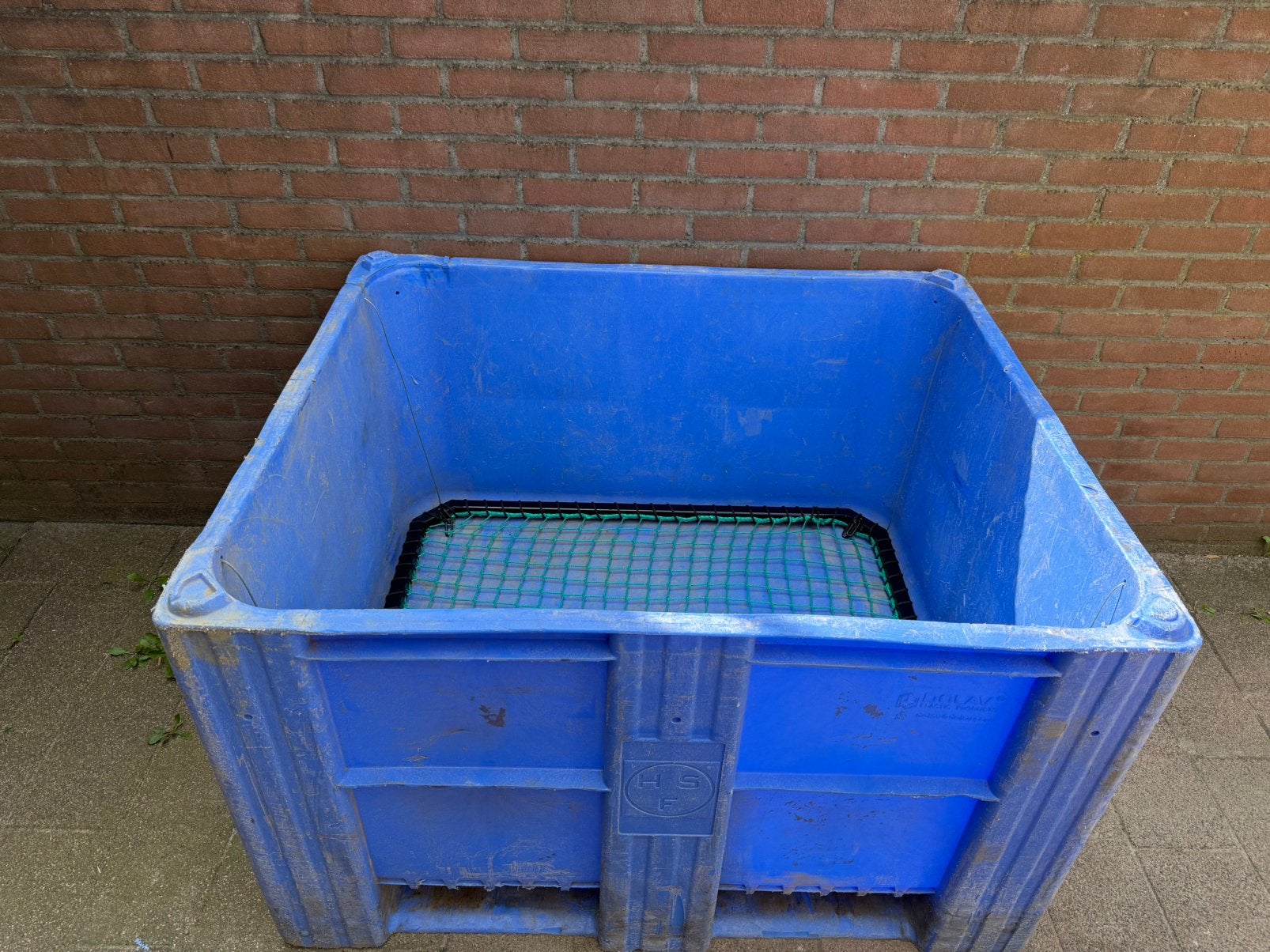 HOOIBAK incl. frame en HOOINET groot formaat DOLAV Palletbox, Ophalen, Zo goed als nieuw, Hooinet