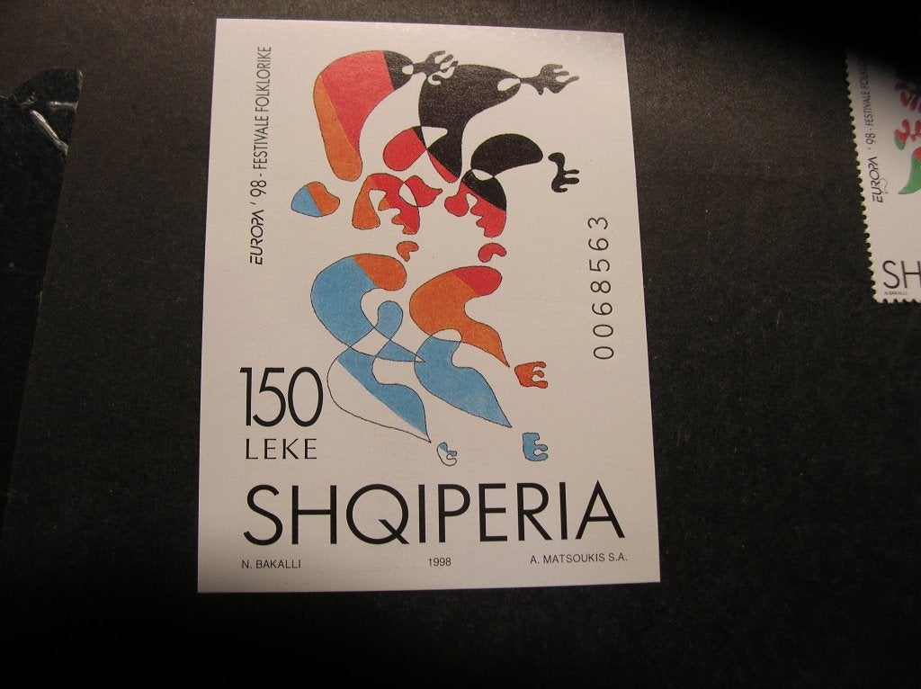 Cept/Verenigd Europa Albanië 1998, Verzenden, Overige landen, Postfris