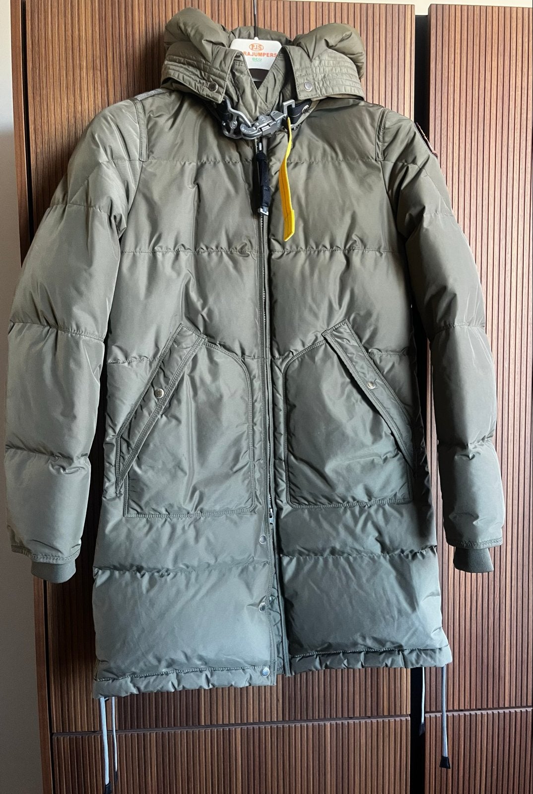 Parajumpers Long Bear Jas Maat S, Ophalen of Verzenden, Zo goed als nieuw, Maat 36 (S), Groen