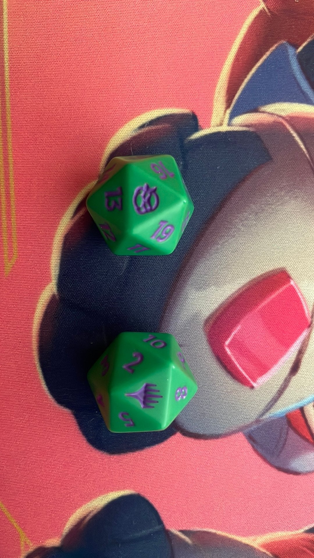D20 dobbelsteen, Ophalen of Verzenden, Zo goed als nieuw