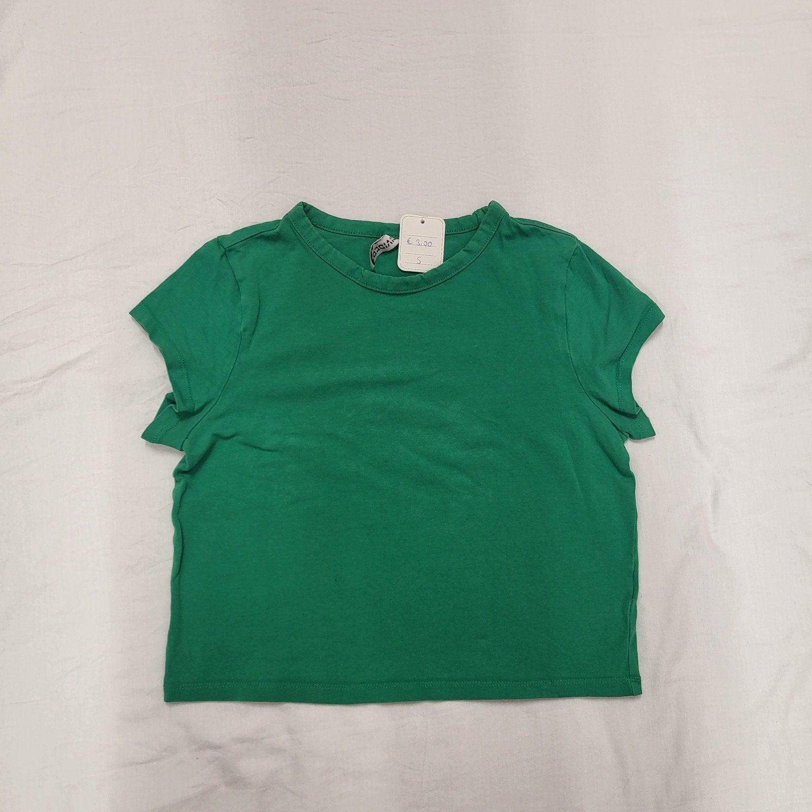 Groen H&M Divided Basic T-shirt Maat S kids, Kinderen en Baby's, Kinderkleding | Maat 152, Jongen of Meisje, H&M, Ophalen of Verzenden