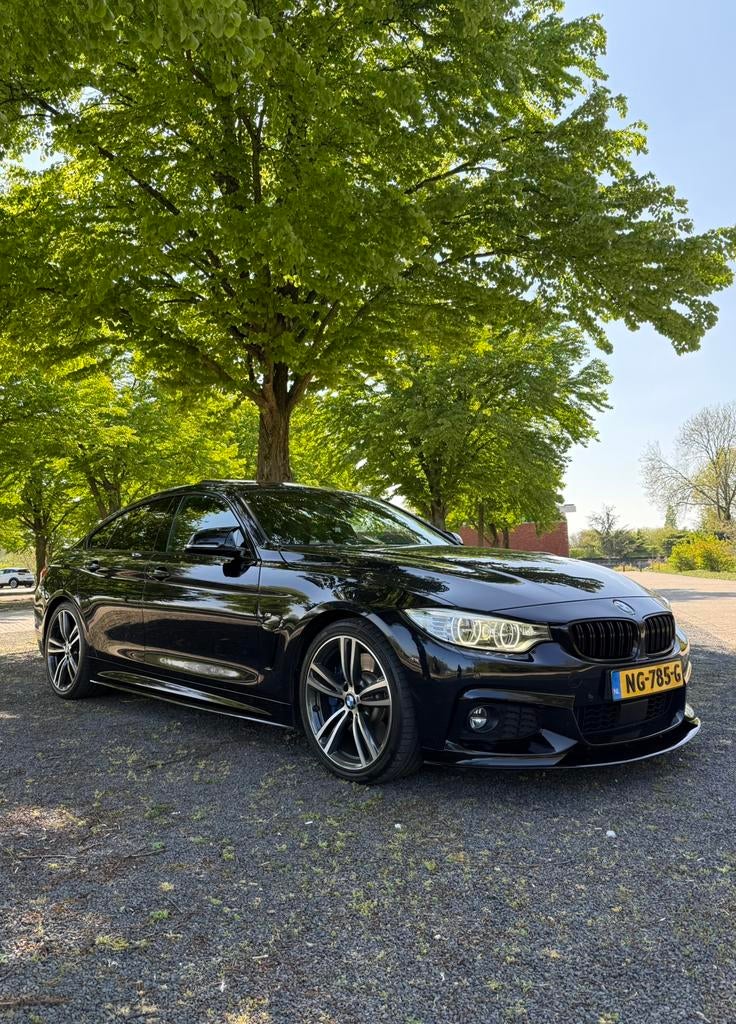 Bmw 430i gran coupe Centennial high executive, Automaat, Zwart, Leder, Lichtsensor