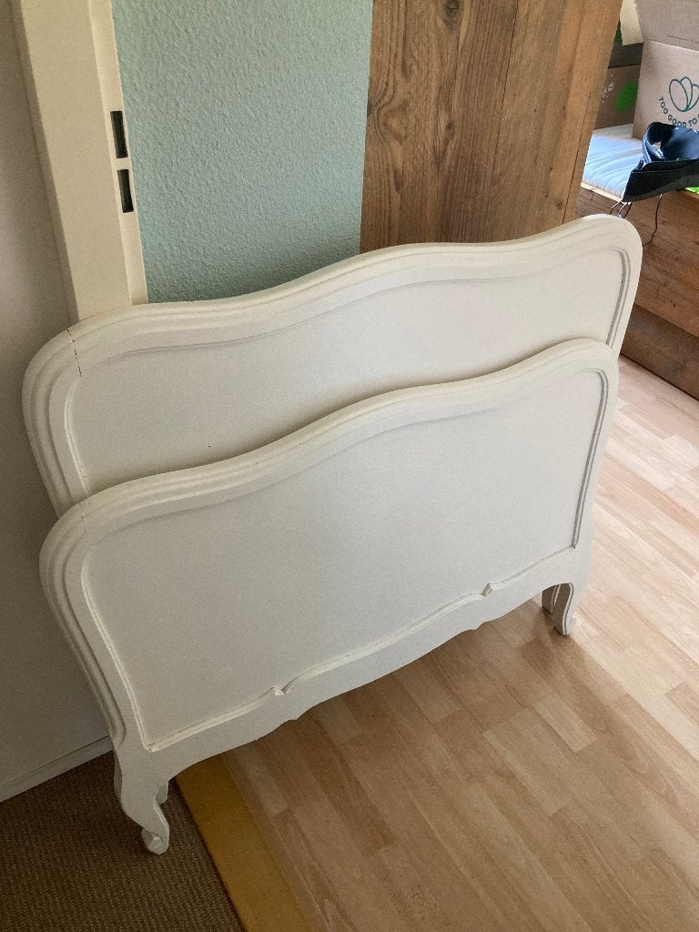 Eenpersoons bedombouw queen Ann stijl, Ophalen, Gebruikt, 90 cm, Eenpersoons
