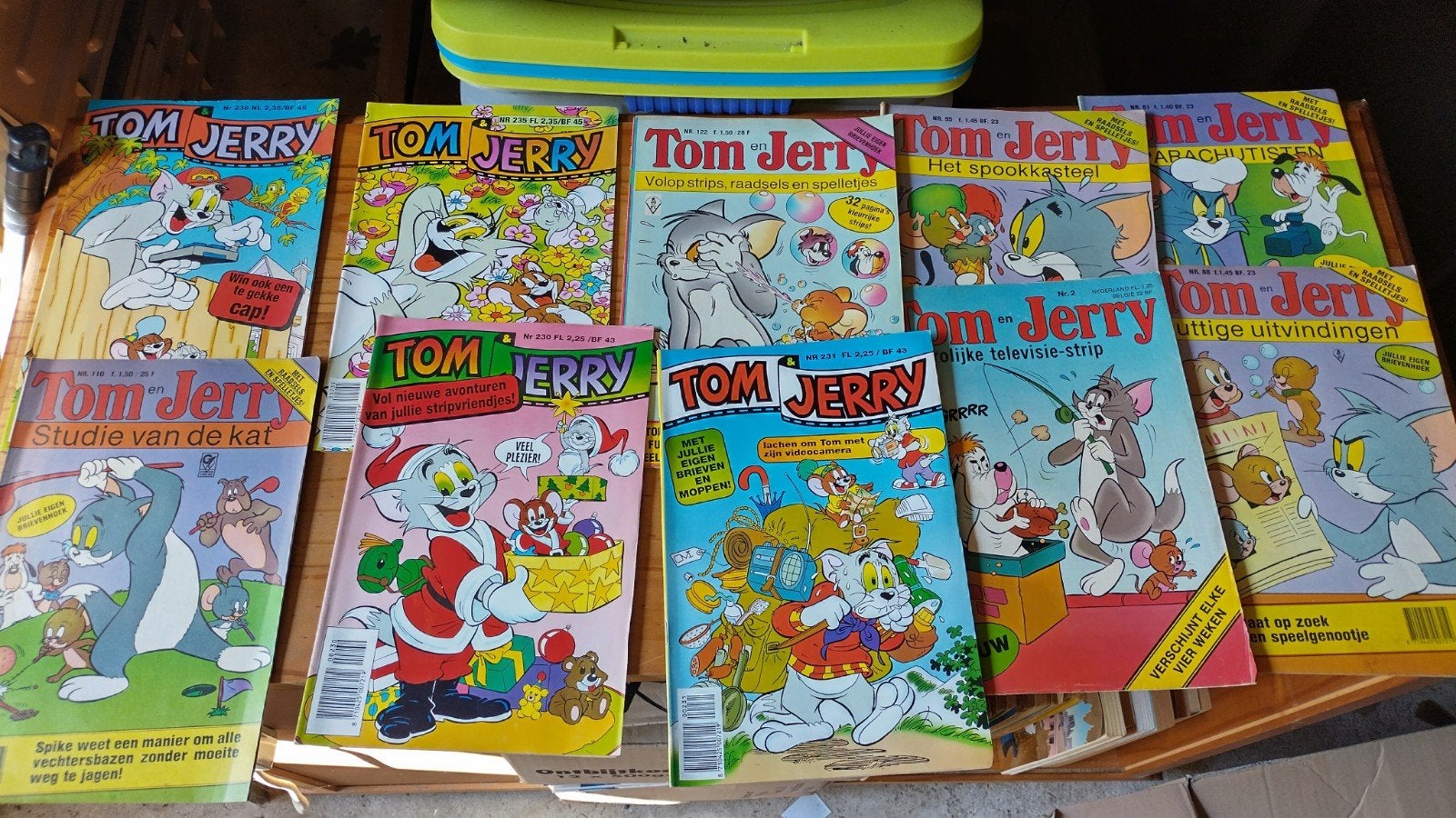Tom & Jerry stripboeken - diverse uitgaven, Meerdere stripboeken, Ophalen, Gelezen, William Hanna, Joseph Barbera