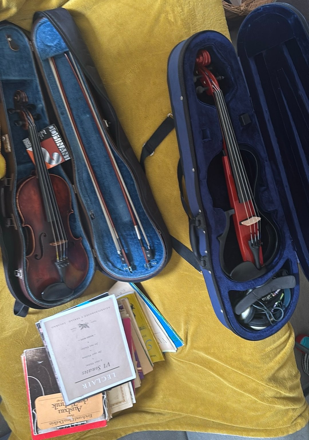 (Elektrische) Viool en toebehoren, Muziek en Instrumenten, Ophalen, 4/4-viool, Viool, Met koffer
