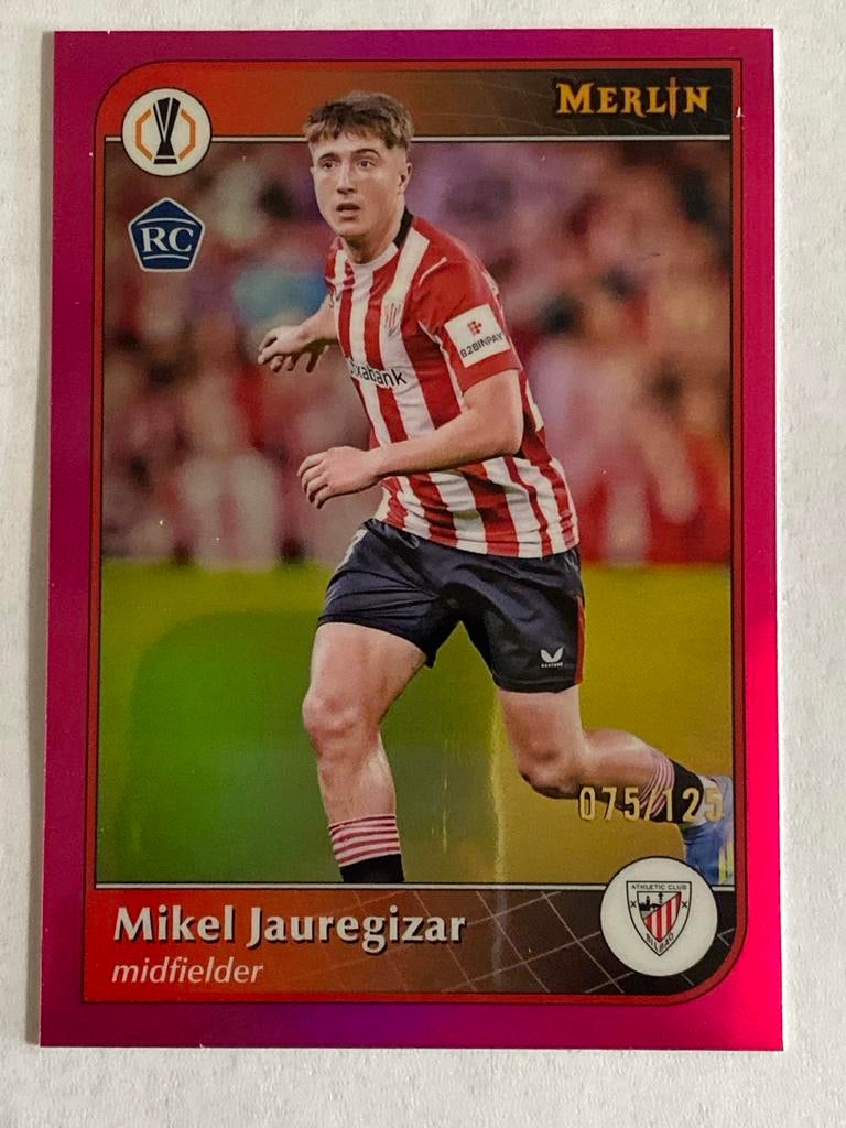 Mikel Jauregizar Merlin 2024/25 RC 075/125 Athletic Club, Verzamelen, Ophalen of Verzenden, Zo goed als nieuw, Buitenlandse clubs