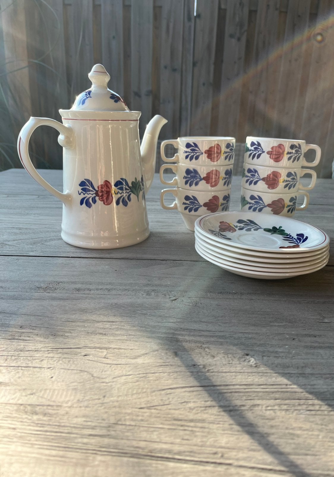Boerenbont, Antiek en Kunst, Antiek | Servies compleet, Ophalen