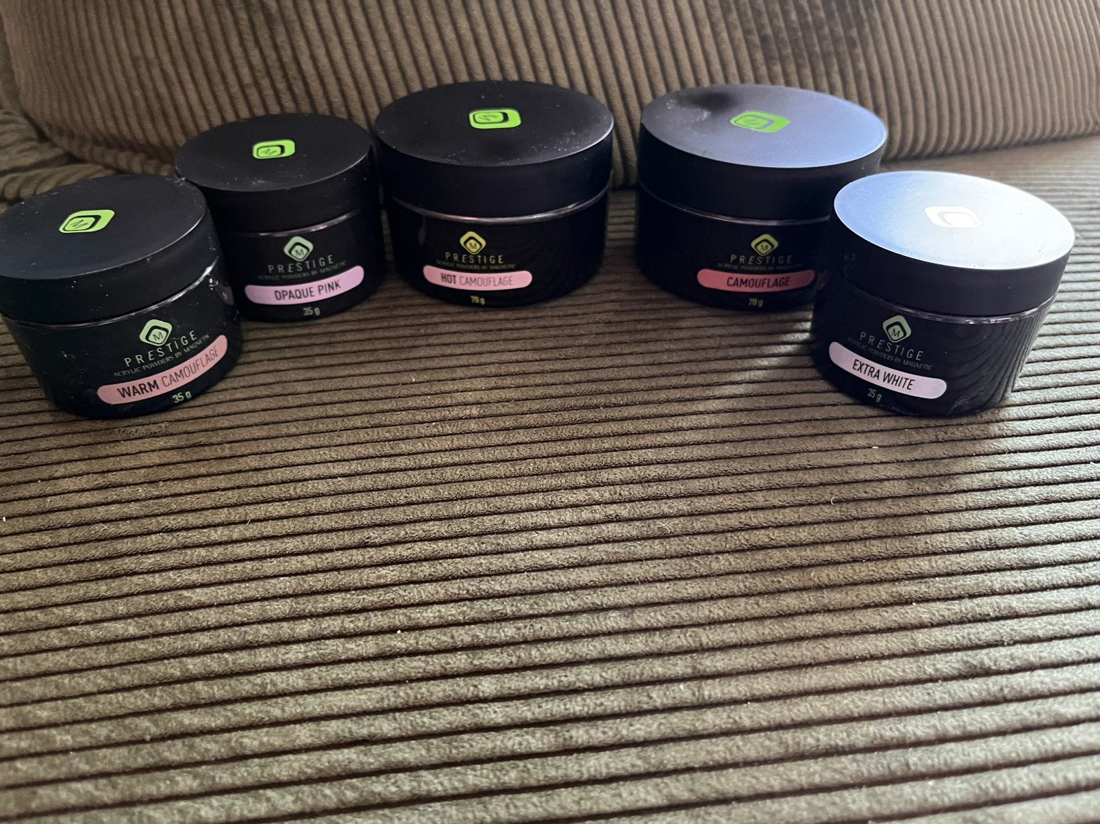 Acryl poeder potjes Prestige, Sieraden, Tassen en Uiterlijk, Uiterlijk | Cosmetica en Make-up, Ophalen, Nieuw, Overige kleuren