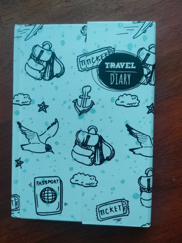Travel Diary met magneetsluiting, Ophalen of Verzenden, Nieuw