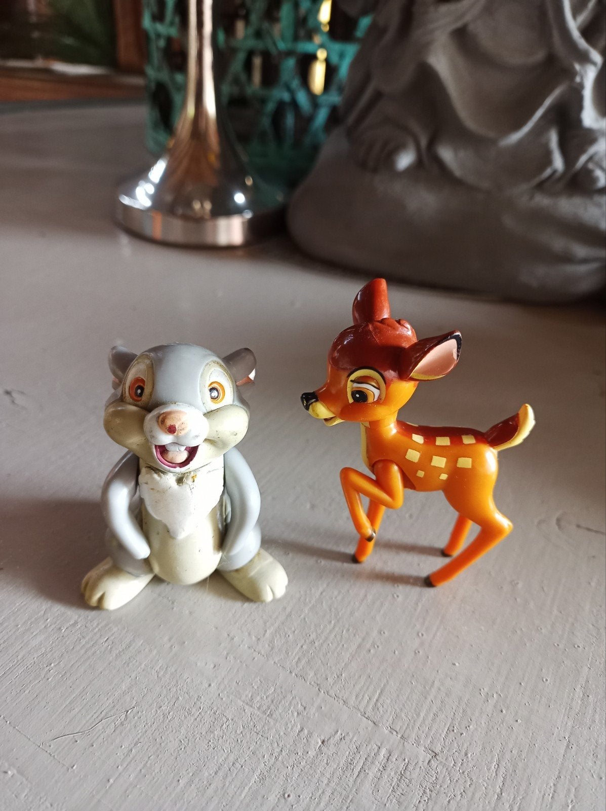 Bambi en stampertje prijs samen €7.50, Ophalen of Verzenden, Beeldje of Figuurtje