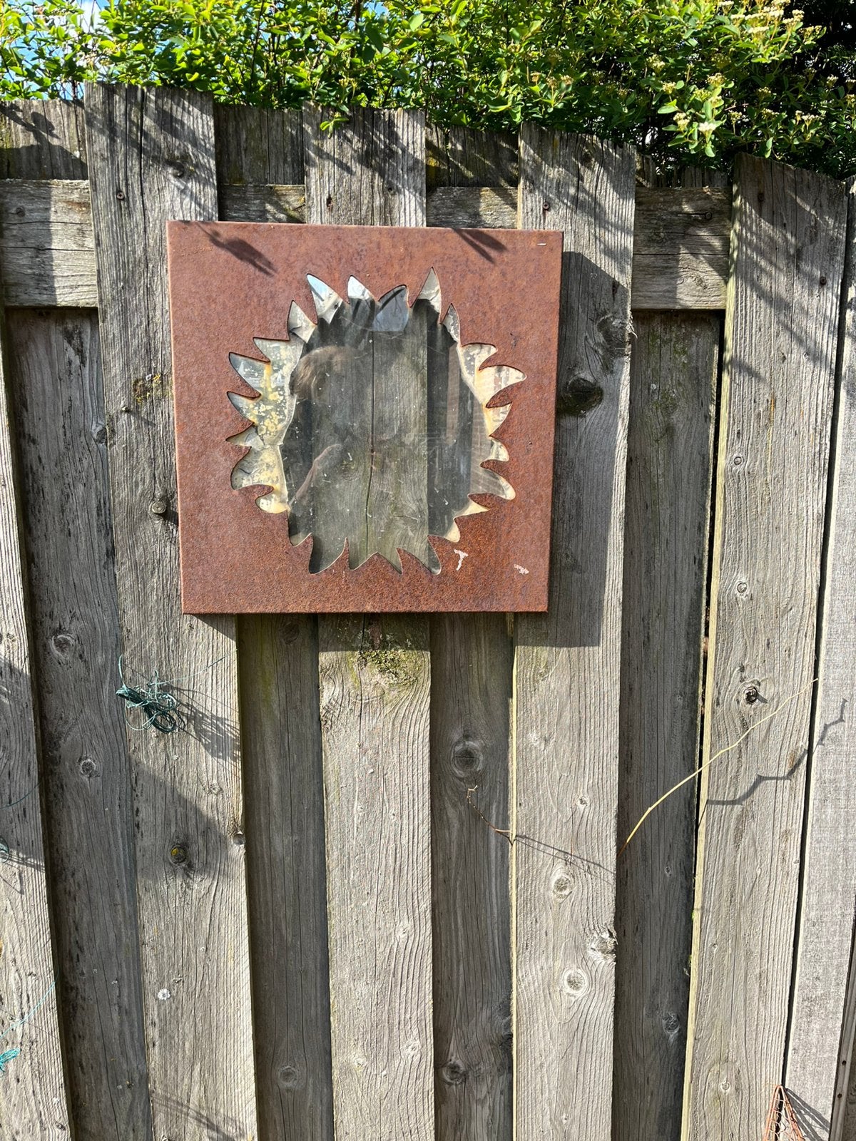 Tuin wand decoratie, Tuin en Terras, Ophalen of Verzenden, Gebruikt