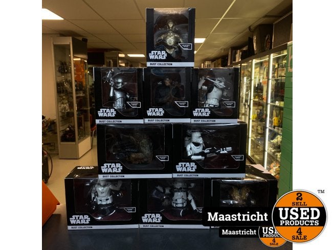 Star wars Bust Collection - 4 Stuks, Flex Ltd., Gebruikt, https://flex.com/contact-us, Nobelstraat 10, 5807 GA Oostrum LB, Limburg, Nederland