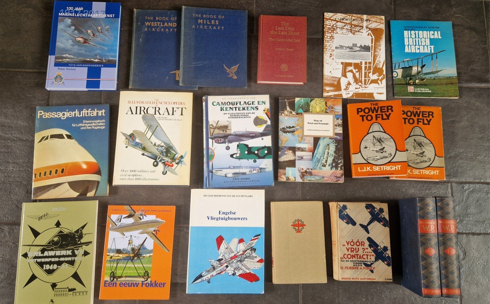 Bulk luchtvaartboeken,vliegtuigbouw, Fokker instructieboeken, Ophalen, Boek of Tijdschrift