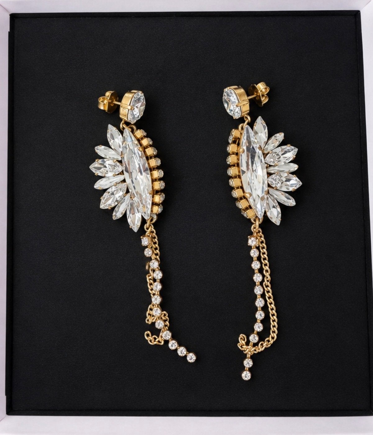 Godly jewels oorbellen, Met kristal, Overige materialen, Hangers, Ophalen of Verzenden