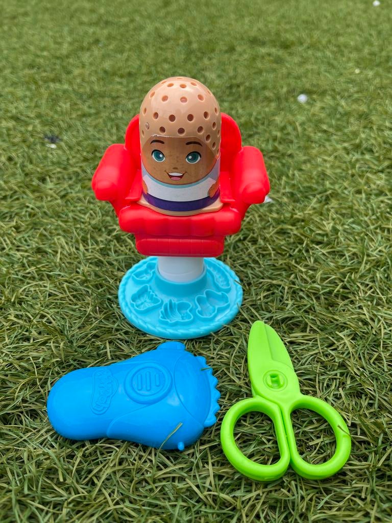 Play-Doh kapperset zonder klei, Ophalen of Verzenden, Gebruikt, Knutselen