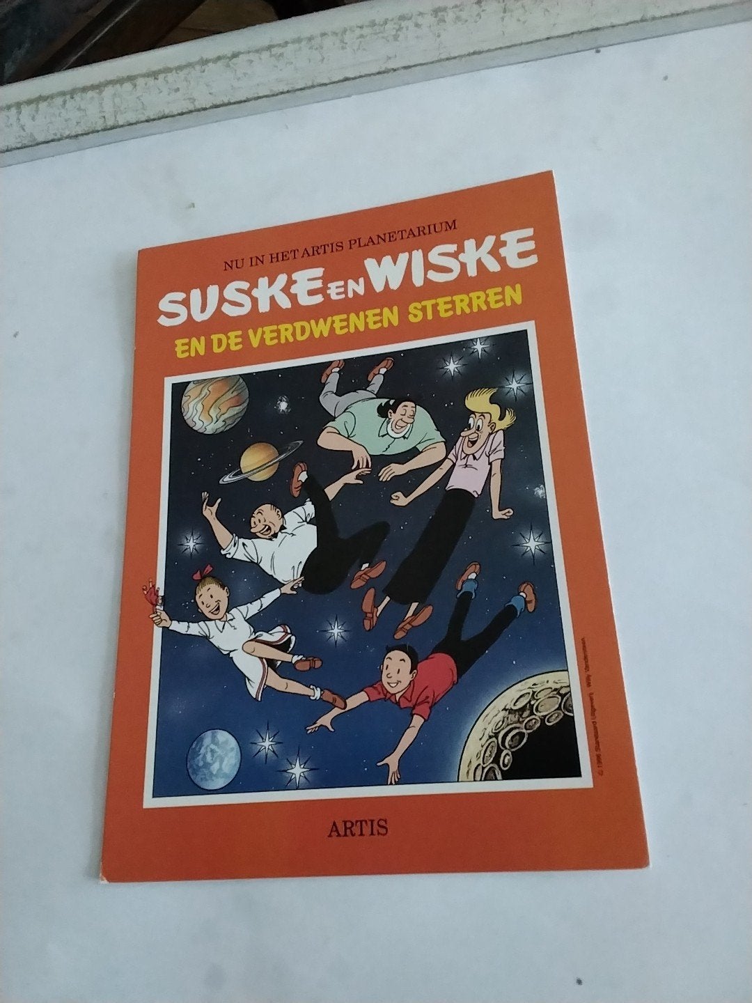 Suske en Wiske ansichtkaart - Artis Planetarium, Verzamelen, Ophalen of Verzenden, 1980 tot heden, Ongelopen