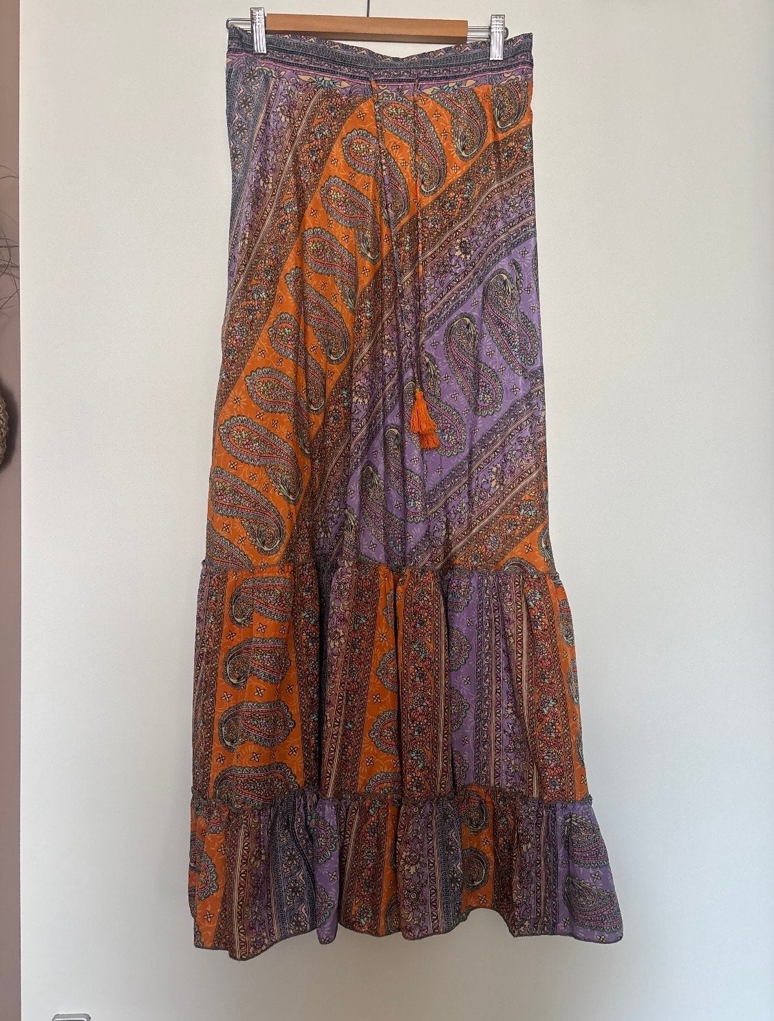 Rok Gold&Silver met paisleyprint, Maat 38/40 (M), Oranje, Ophalen of Verzenden, Zo goed als nieuw
