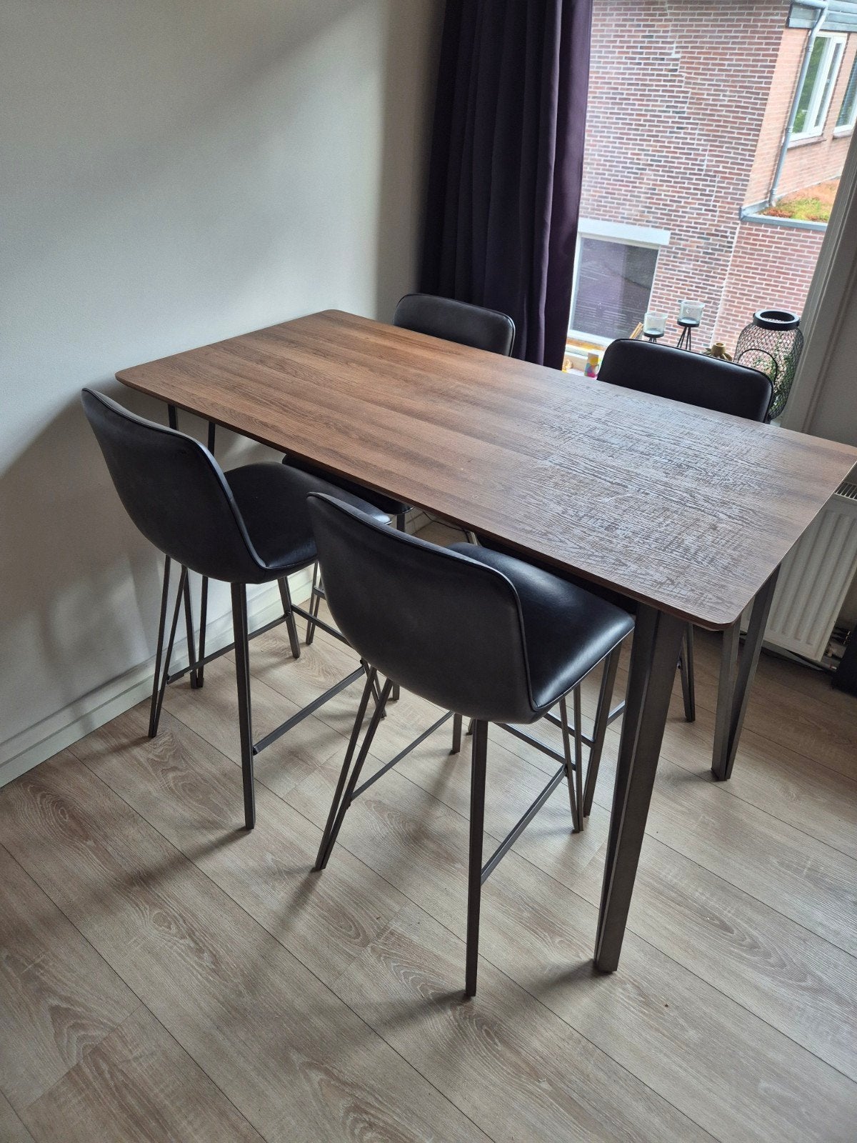 Eettafel inclusief stoelen, Huis en Inrichting, Tafels | Statafels, Ophalen