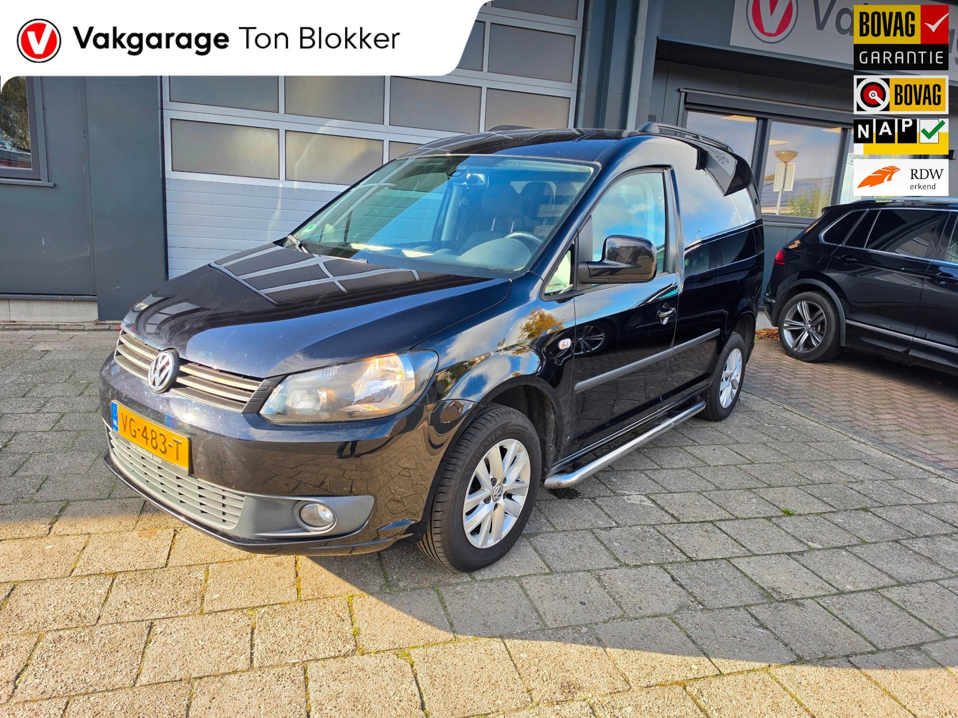 Volkswagen Caddy 1.6TDI|HIGHLINE|1 EIGENAAR|VOLLEDIG DEALER, Auto's, Voorwielaandrijving, Gebruikt, Verwarmde buitenspiegels, 4 cilinders