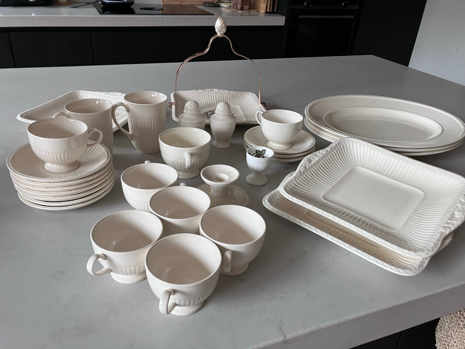 Wedgwood Edme serviesdelen, nieuw en sommige gebruikt, Huis en Inrichting, Keuken | Servies, Klassiek, Nieuw, Ophalen of Verzenden