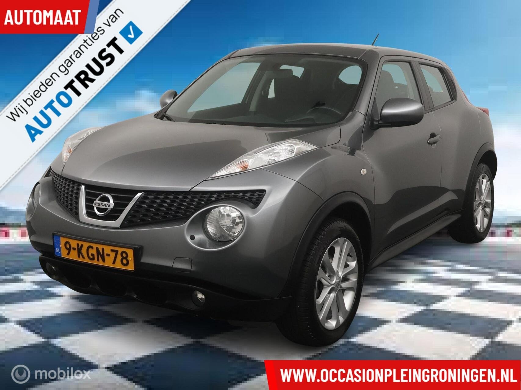Nissan Juke 1.6 Acenta AUTOMAAT, Euro 5, 4 cilinders, Automatische klimaatregeling, Origineel Nederlands