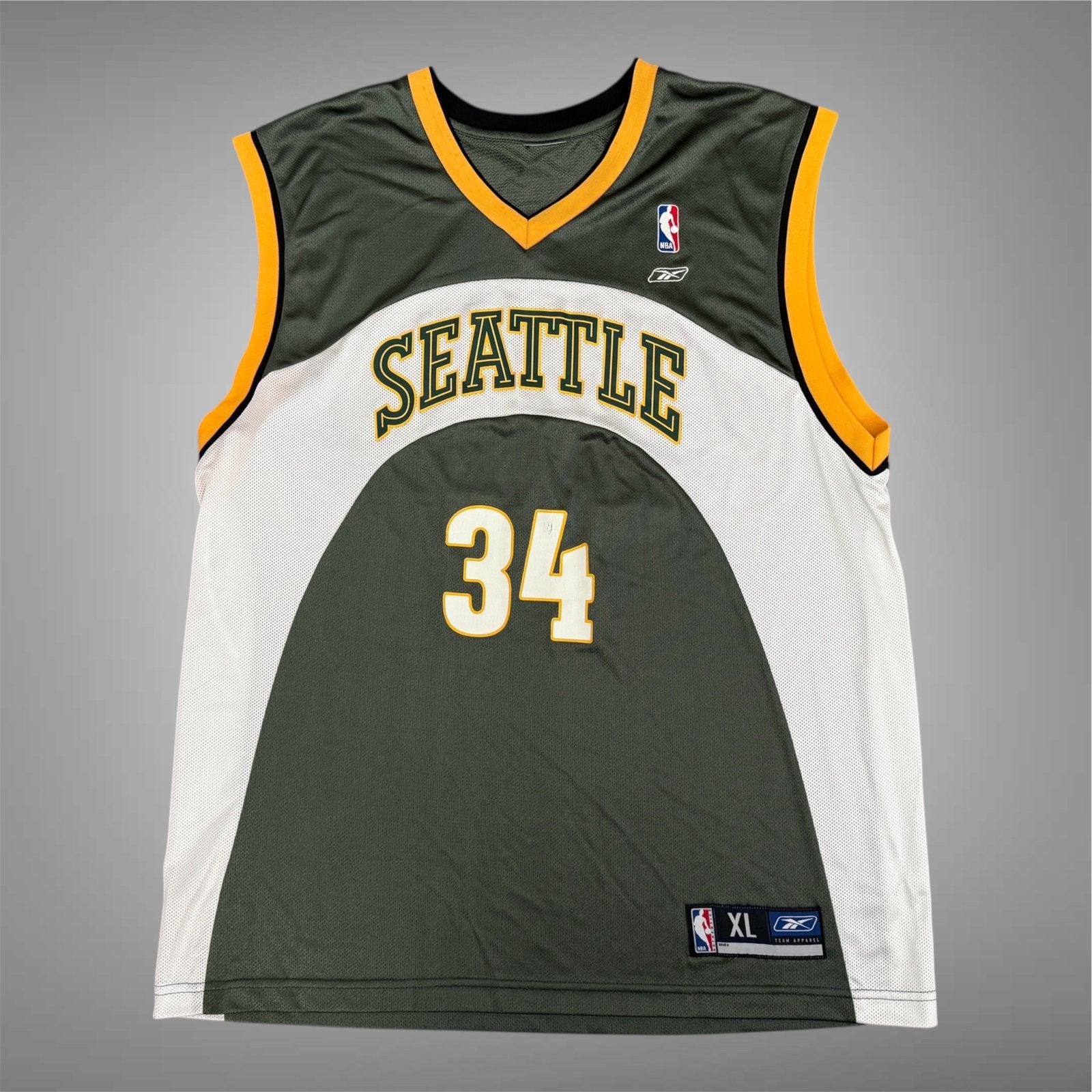 Ray Allen Sonics NBA jersey maat XL XXL basketbal shirt top, Ophalen of Verzenden, Kleding