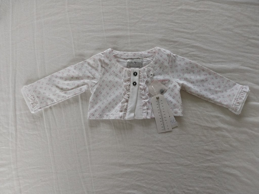 Ducky Beau bolero vestje maat 62 NIEUW, Nieuw, Ophalen of Verzenden, Ducky Beau, Truitje of Vestje