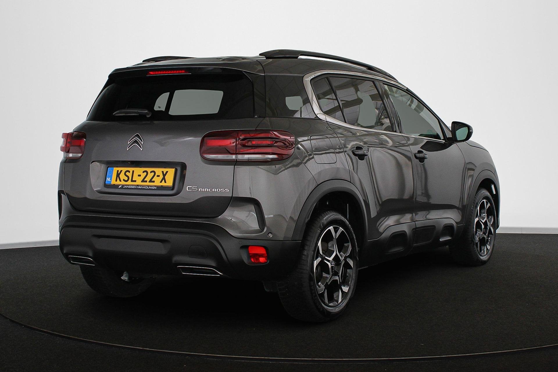 Citroen C5 Aircross 1.2 Hybrid 136 Max Stoelverwarming Achte, Auto's, 145 pk, 1199 cc, C5 Aircross, Bedrijf