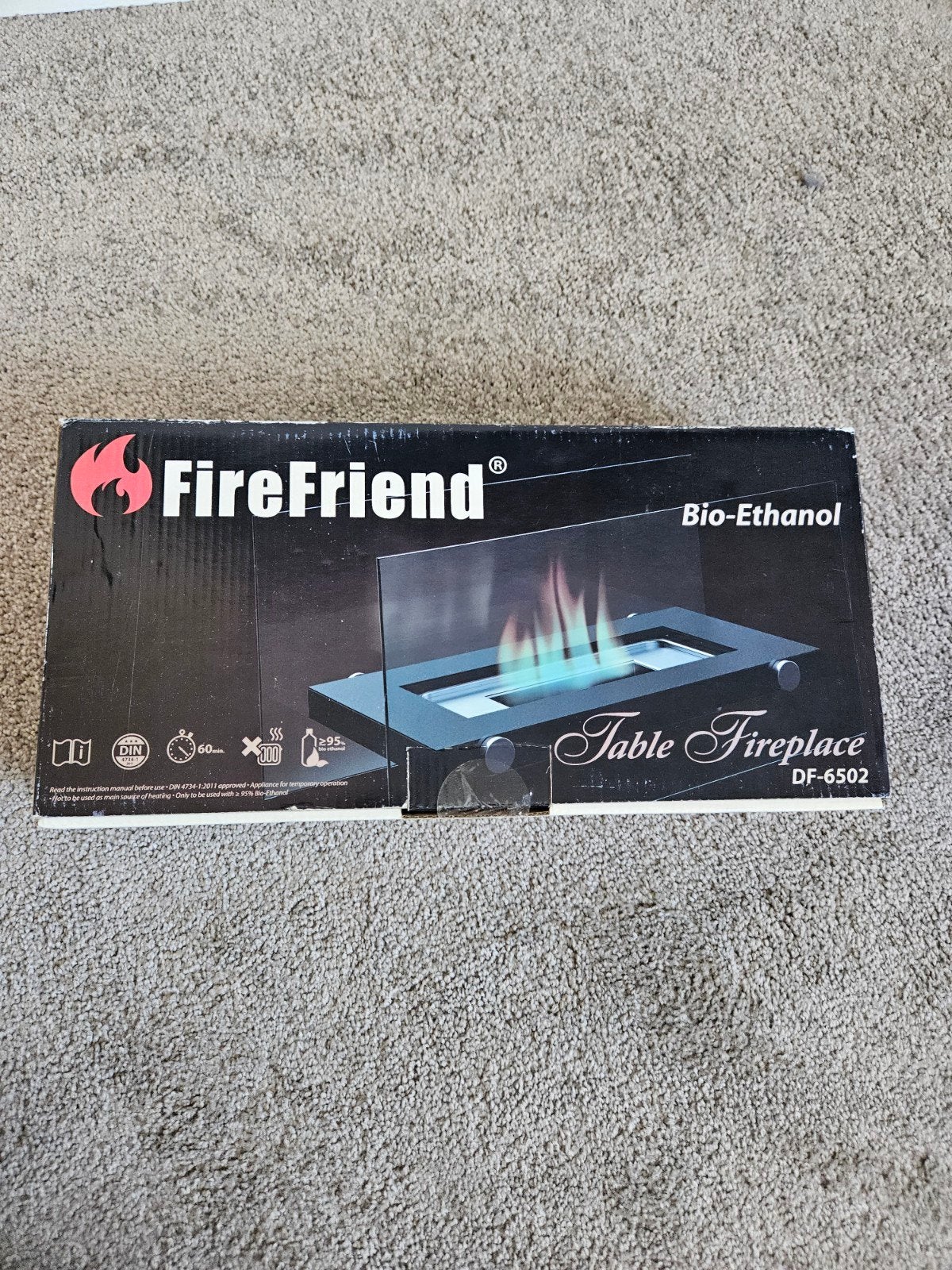 FireFriend Bio-Ethanol Tafelhaard DF-6502, Ophalen of Verzenden