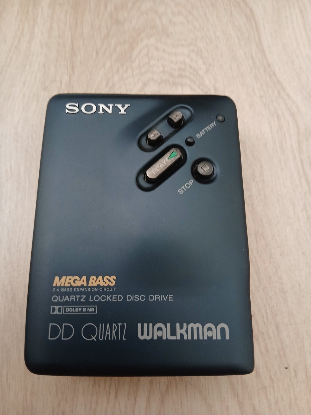 Vintage Sony Walkman WM-DD33 Steelblue - Zeer Goede Conditie, Ophalen of Verzenden, Walkman