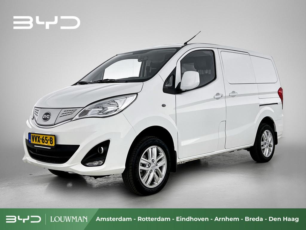 BYD ETP3 Standard 45 kWh | Excl. BTW | Achteruitrijcamera |, Auto's, Bestelauto's, 136 pk, Zwart, Wit, 2 stoelen