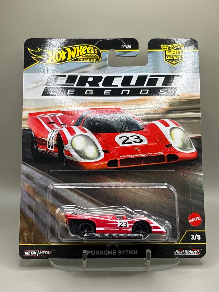 Hot Wheels Premium Porsche 917KH Circuit Legends Nieuw, Auto, Nieuw, Ophalen of Verzenden, Mattel