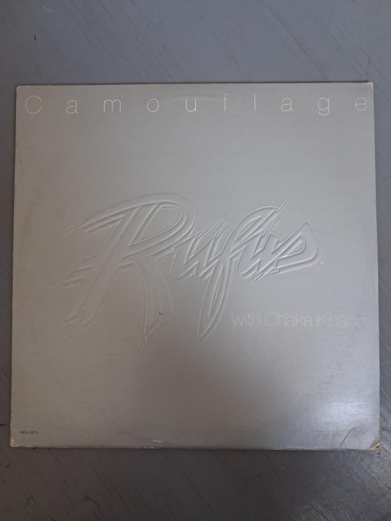 Rufus with Chaka Khan - Camouflage LP (1981), Ophalen of Verzenden, 1980 - 1989, Gebruikt, 12 inch