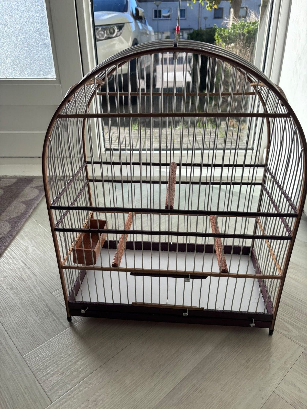 Nieuwe tropische vogelkooi, Ophalen of Verzenden, Nieuw, Metaal, Vogelkooi