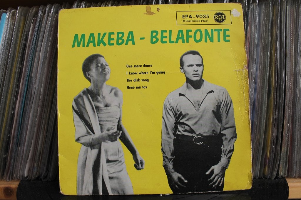 7" Single Makeba - Belafonte - One More Dance / I Know Where, Gebruikt, 7 inch, Single, Ophalen of Verzenden