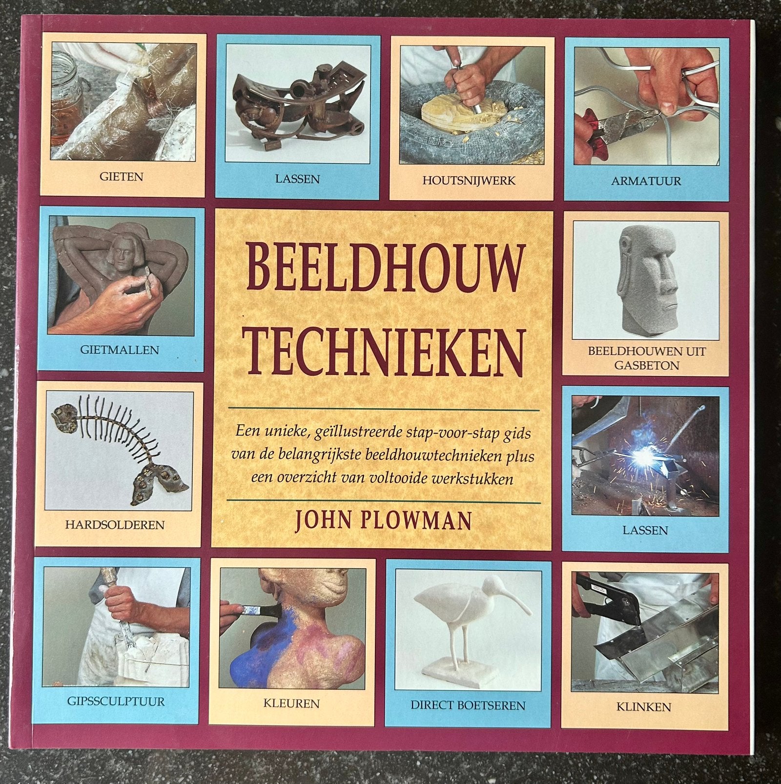 John Plowman - Beeldhouw technieken, Boeken, Hobby en Vrije tijd, Ophalen of Verzenden, Zo goed als nieuw, Overige onderwerpen