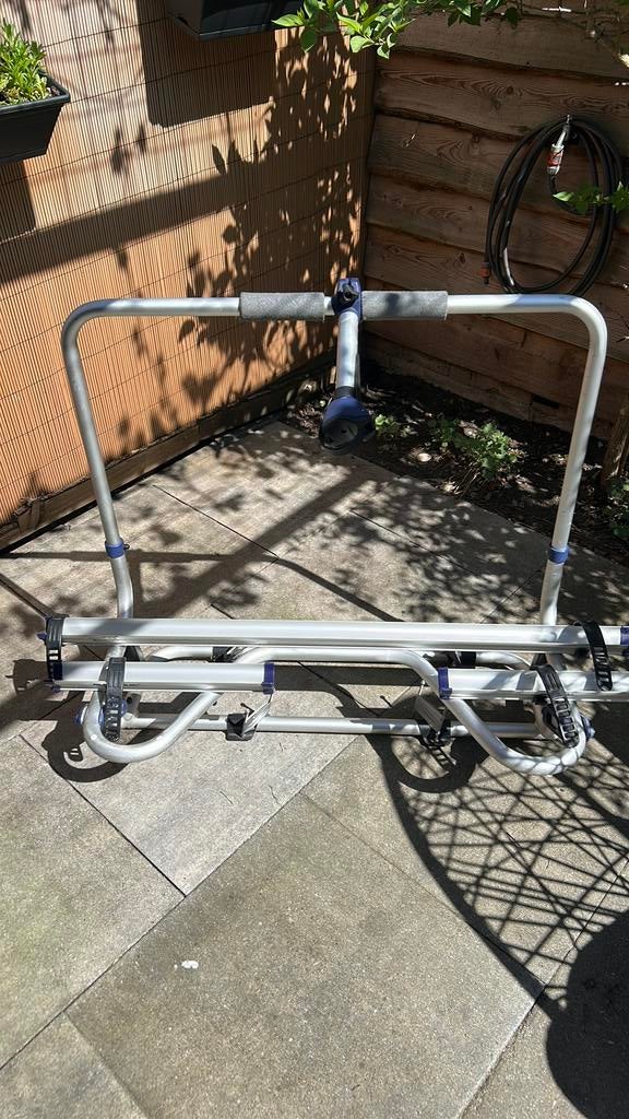 Thule omnibike sport fietsendrager voor op dissel caravan, Ophalen, Zo goed als nieuw