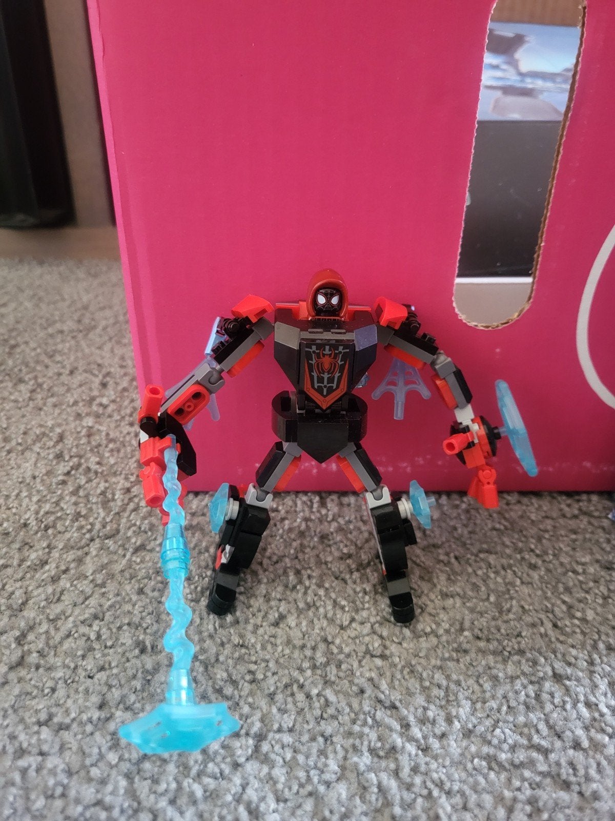 Lego Spider-Man compleet, Ophalen of Verzenden, Zo goed als nieuw