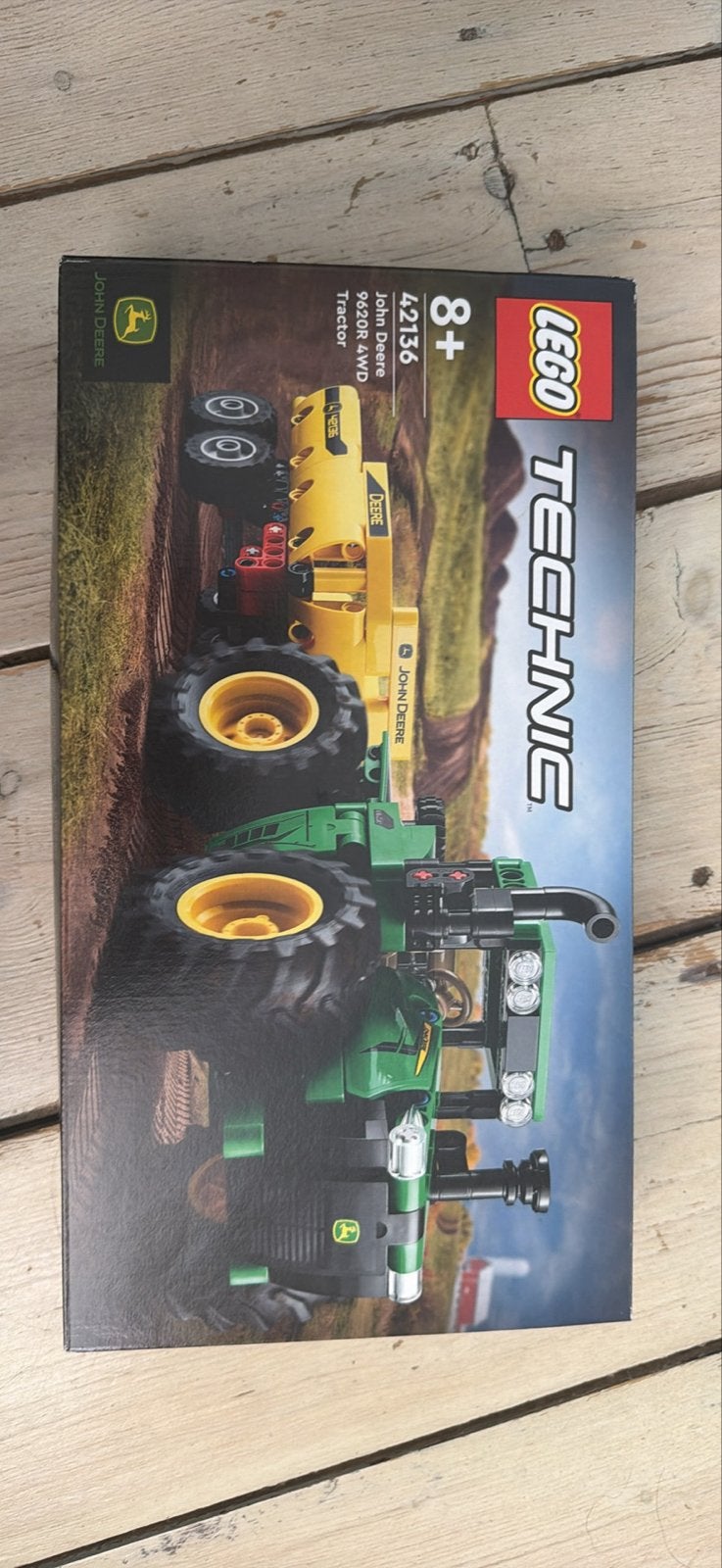LEGO Technic John Deere 9620R 4WD Tractor 42136, Ophalen of Verzenden, Nieuw, Overige merken