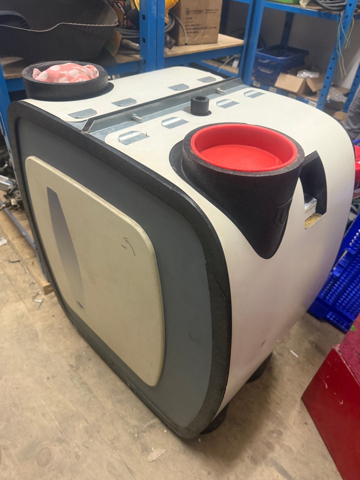 Itho HRU-3 GBL-000 Warmteterugwinunit (WTW), Ophalen of Verzenden, Gebruikt, Ventilator en Afzuiger