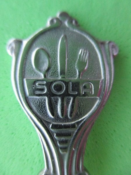 (A4016) SOLA (afbeelding bestek) (L CHERMIN Swalmen), Verzamelen, Ophalen of Verzenden, Gebruikt, Overige materialen, Bestek