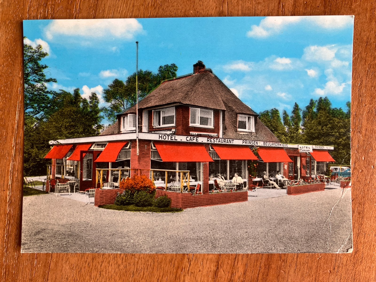 Hotel-Café-Restaurant Prinsen Beulakerwiede Giethoorn, Ophalen of Verzenden, 1960 tot 1980, Gelopen, Overijssel