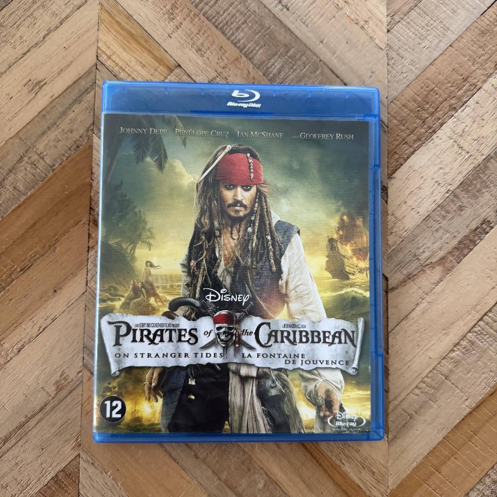 Pirates of the Caribbean: On Stranger Tides (Blu-ray), Ophalen of Verzenden, Zo goed als nieuw, Avontuur