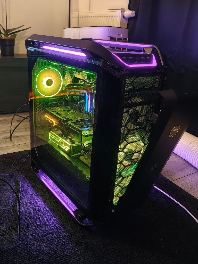 High-end Game PC – Ryzen 7 9800X3D / RX 9070 XT / 48GB DDR5, Ophalen, Zo goed als nieuw, AMD Ryzen 7, Gaming