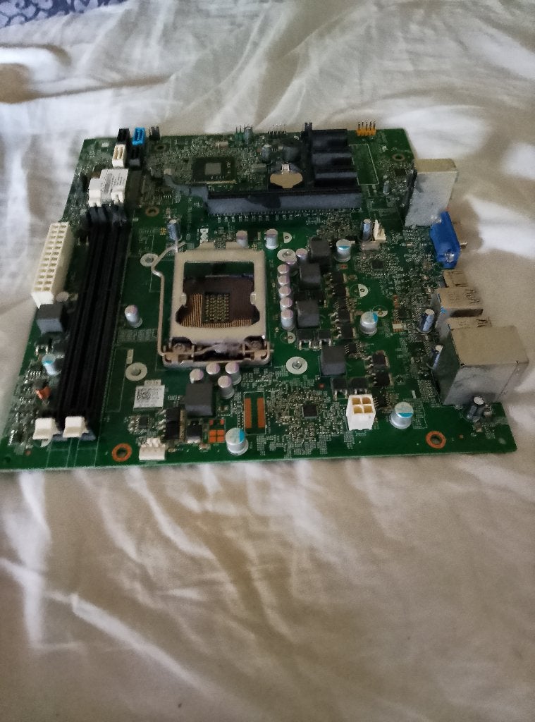 Dell MIH61R, Computers en Software, Moederborden, Gebruikt, DDR3, Ophalen of Verzenden, Micro-ATX
