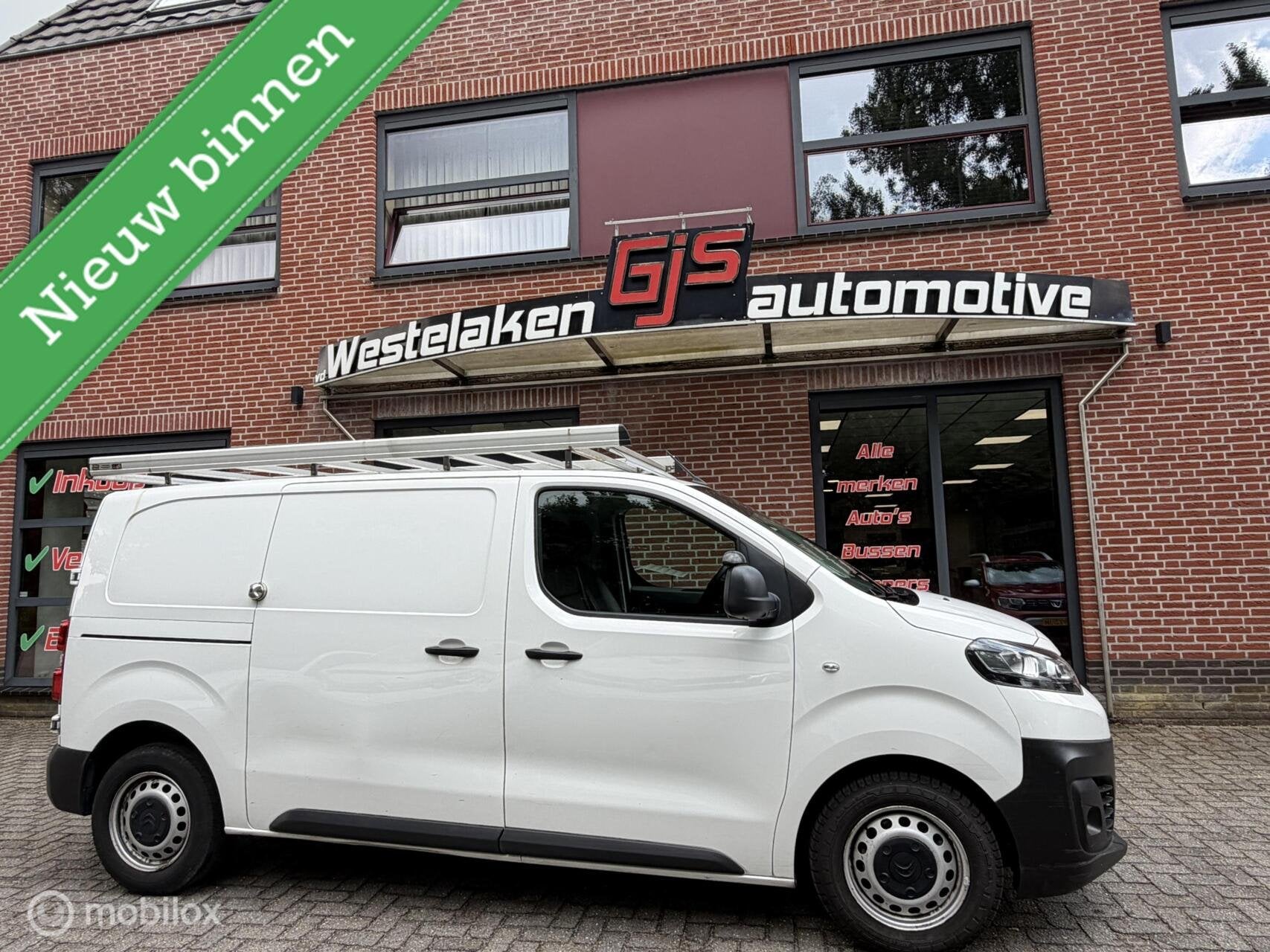 Citroen Jumpy bestel 2.0 BlueHDI 120 M Club, Auto's, Stof, Gebruikt, 4 cilinders, Citroën